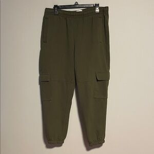 Topman Army Green Cargo Green Joggers Men Large